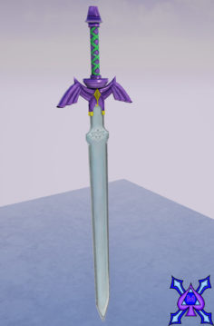 The Master Sword (Game Ready) 3D Model