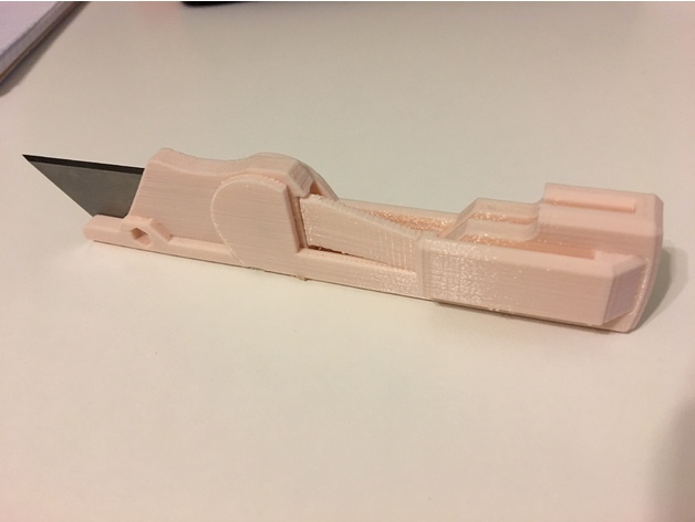 Exchange-A-Blade Utility Knife PLA Optimization 3D Print Model