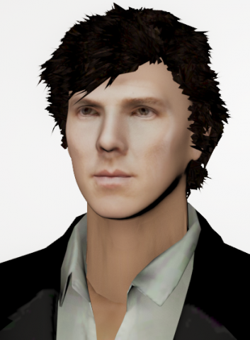 Sherlock – Benedict Cumberbatch 3D Model