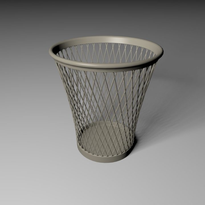 Basket 3D 3D Model