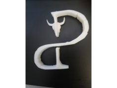 Dally Down Roping Logo 3D Print Model