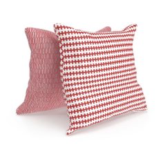 Ikea pillows 2017 red 3D model 3D Model