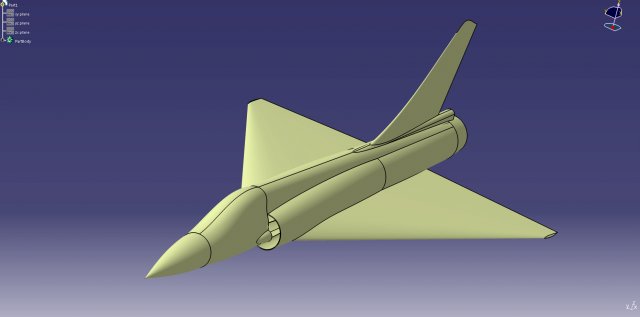 Mirage 3D Model