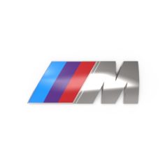 M logo 3D Model