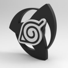 Hand Spinner Naruto 3D Print Model