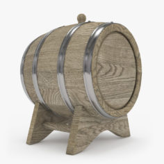 Barrel Oak 3D Model