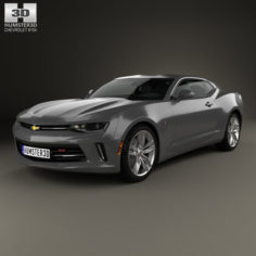 Chevrolet Camaro RS coupe 2016 3D Model