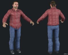 Civilian Male 2 3D Model