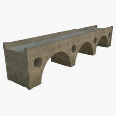 Stone Bridge 3 (Low Poly) 3D model 3D Model