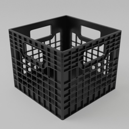 Storage Crate						 Free 3D Model