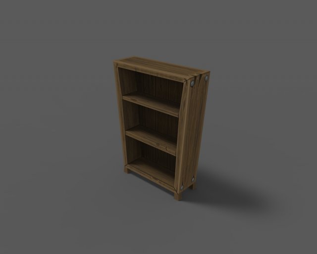 Handpainted cabinet 3D Model