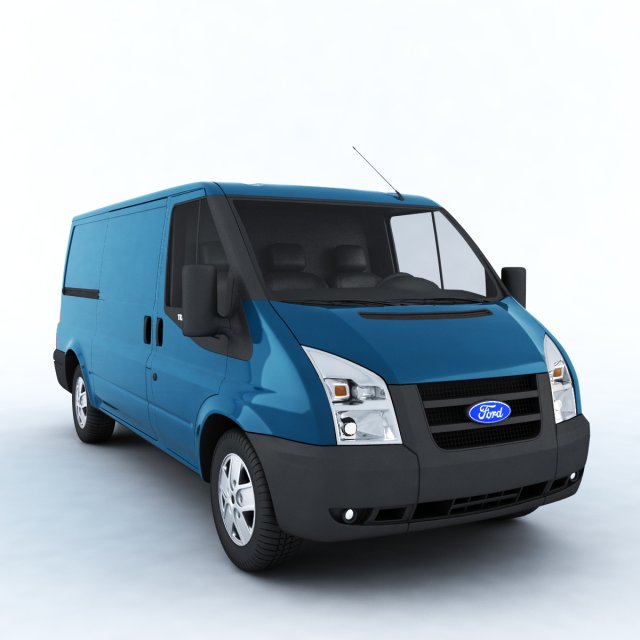 Ford transit 3d model