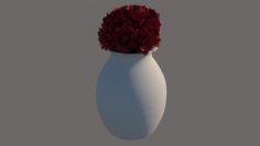 Roses vase 3D Model