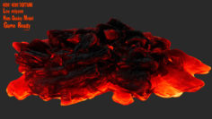 lava rocks 3D Model