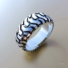 3D model Ring wheel 3D Model