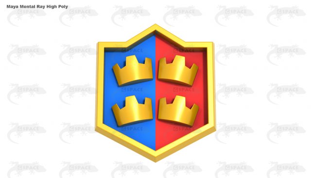 Clash Royal Team Battle 3D Model