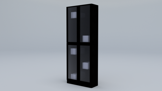 Billy Bookcase 80x202cm 3D Model