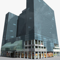 Manhattan Lexington Avenue Building 06 LOW_POLY 3D Model