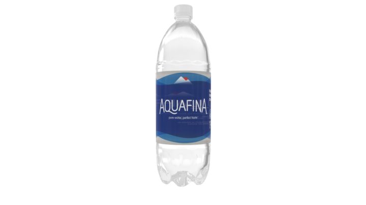 3D Aquafina bottle 3D Model