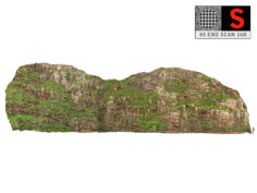 Madagascar Canyon Mega cliff 3D Model