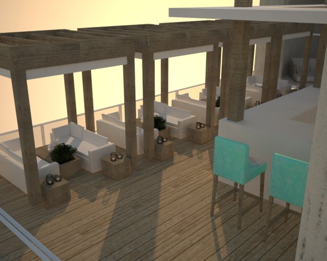 Cafe 3D Model