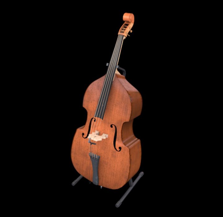 Upright Bass / Doublebass 3D Model