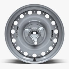 Dunlop D-Type Wheel 3D model 3D Model