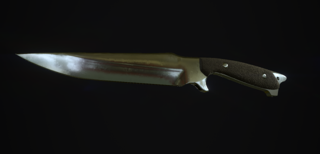 Knife Shark 3D Model