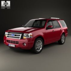 Ford Expedition Limited 2007 3D Model