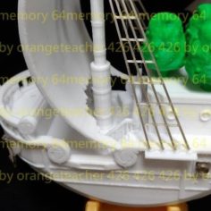 One Piece 黃金梅利號 gonig Merry -by orangeteacher 3D Print Model