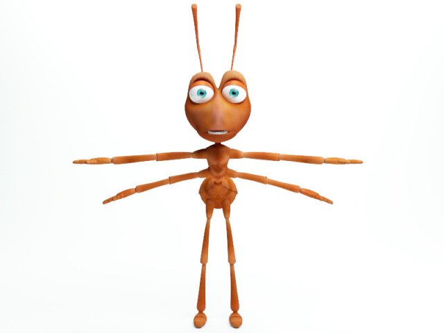 Ant caractre 3D Model