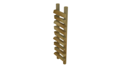 Wooden ladder 3D Model