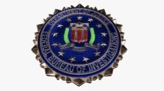 FBI Crest (Logo) 3D Model