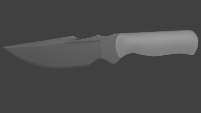 Groove Master Knife Free 3D Model