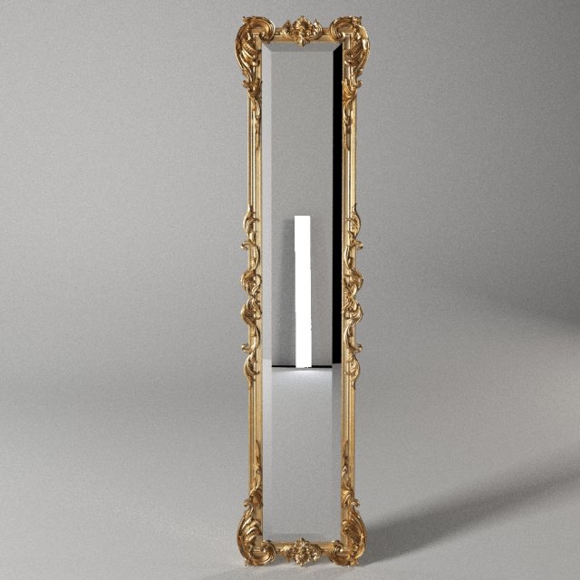 Classic mirror 3D Model