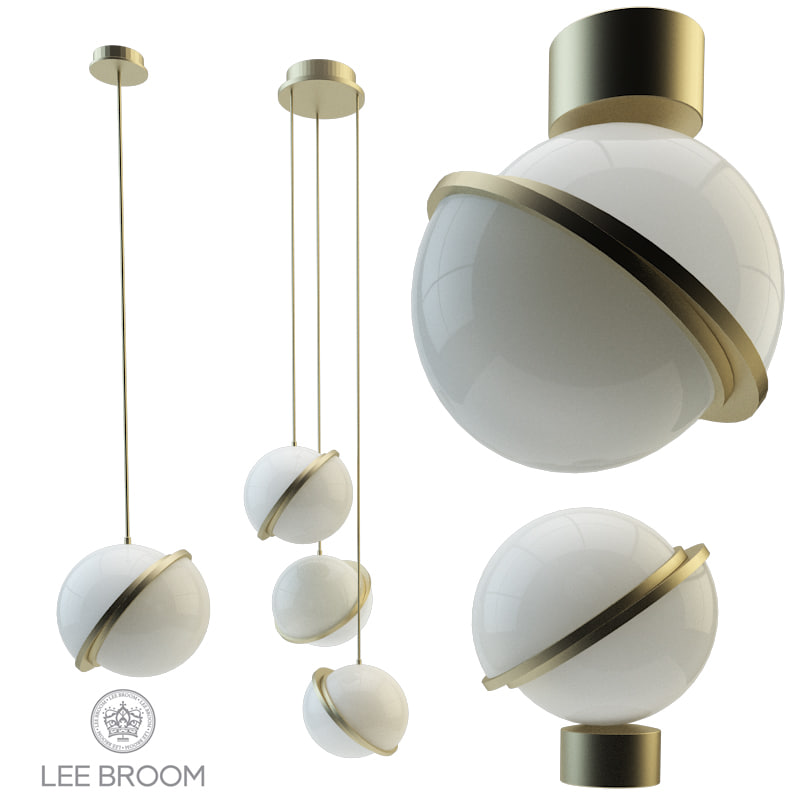 3D Crescent Light By Lee Broom 3D Model