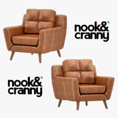 3D Nook&Cranny Duke Sofa 02 3D Model
