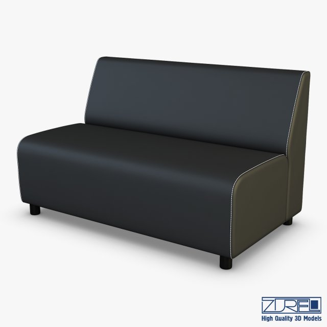 Alpha Sofa v 2 3D Model