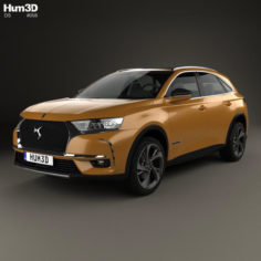 DS7 Crossback 2017 3D Model