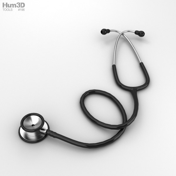 Stethoscope 3D Model