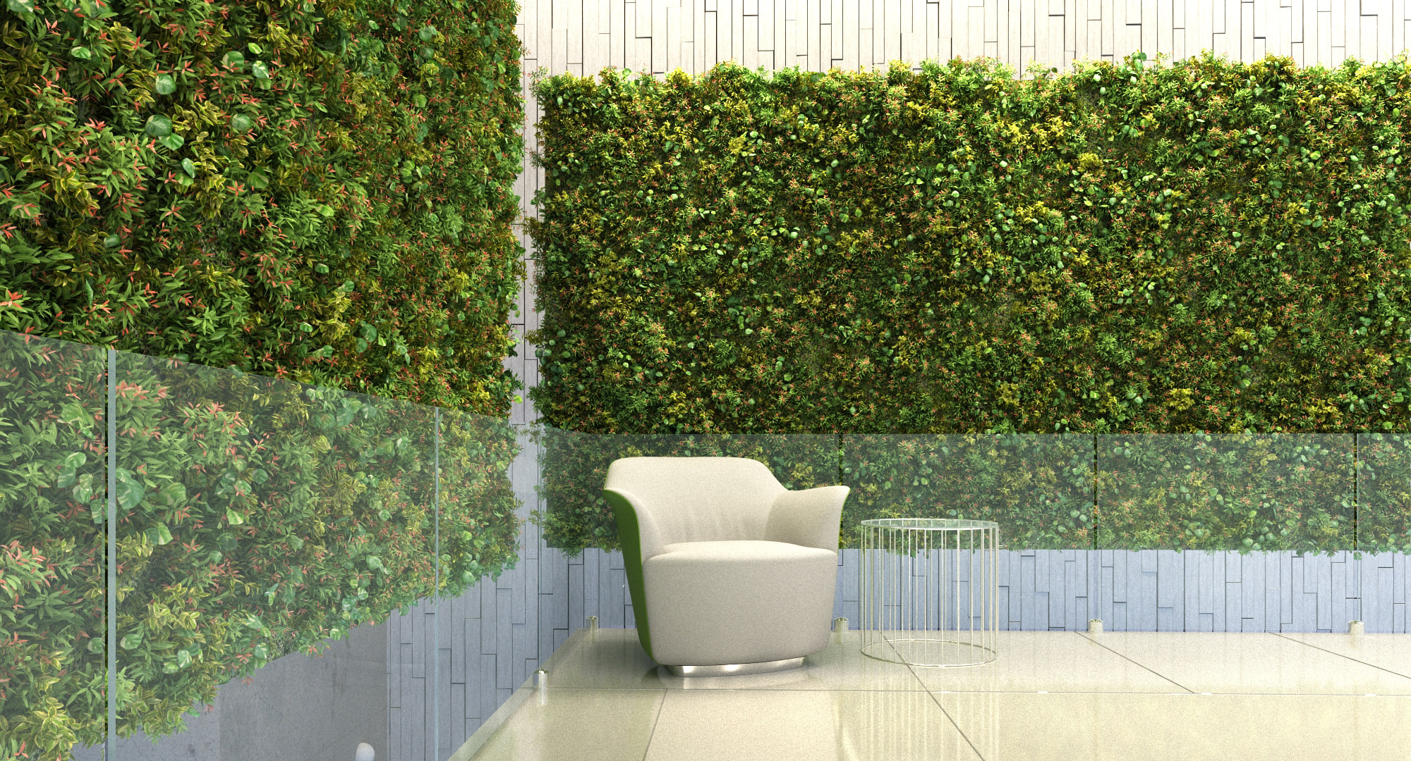 vertical garden 14 3D model 3D Model