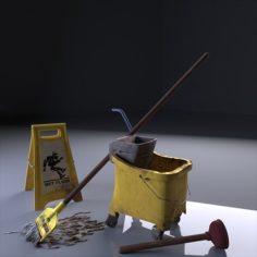 Cleaning Stuff						 Free 3D Model