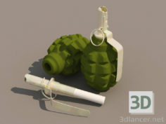 3D-Model 
Grenade F1