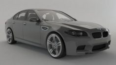BMW M5 F10 2012 3D Model