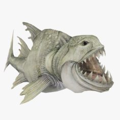 Fang Tooth Animated 3D Model