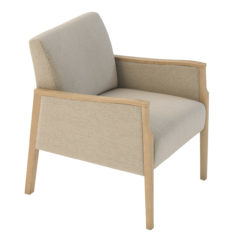 Nemschoff Photorealistic Monarch Lounge Chair 3D 3D Model