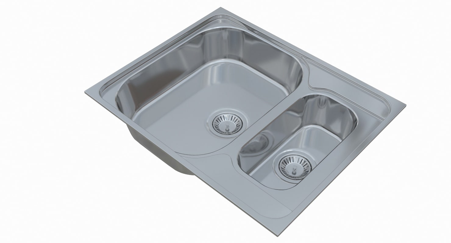 Sink Blancotipo 6 3D Model