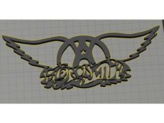 Aerosmith (Band) Logo  3D Print Model