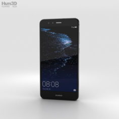 Huawei P10 Lite Graphite Black 3D Model