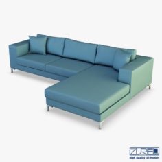 Solo sofa 3D Model